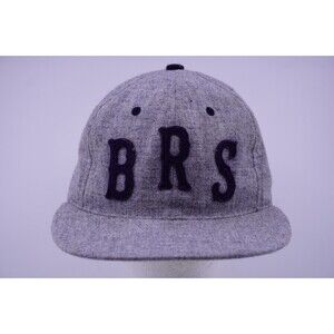 Nike Blue Ribbon Sports Ebbets Field Flannels Cap Gray Adjustable Strap Hat USA